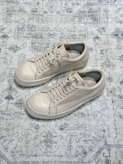 Rick Owens Low-Top White Shoes
