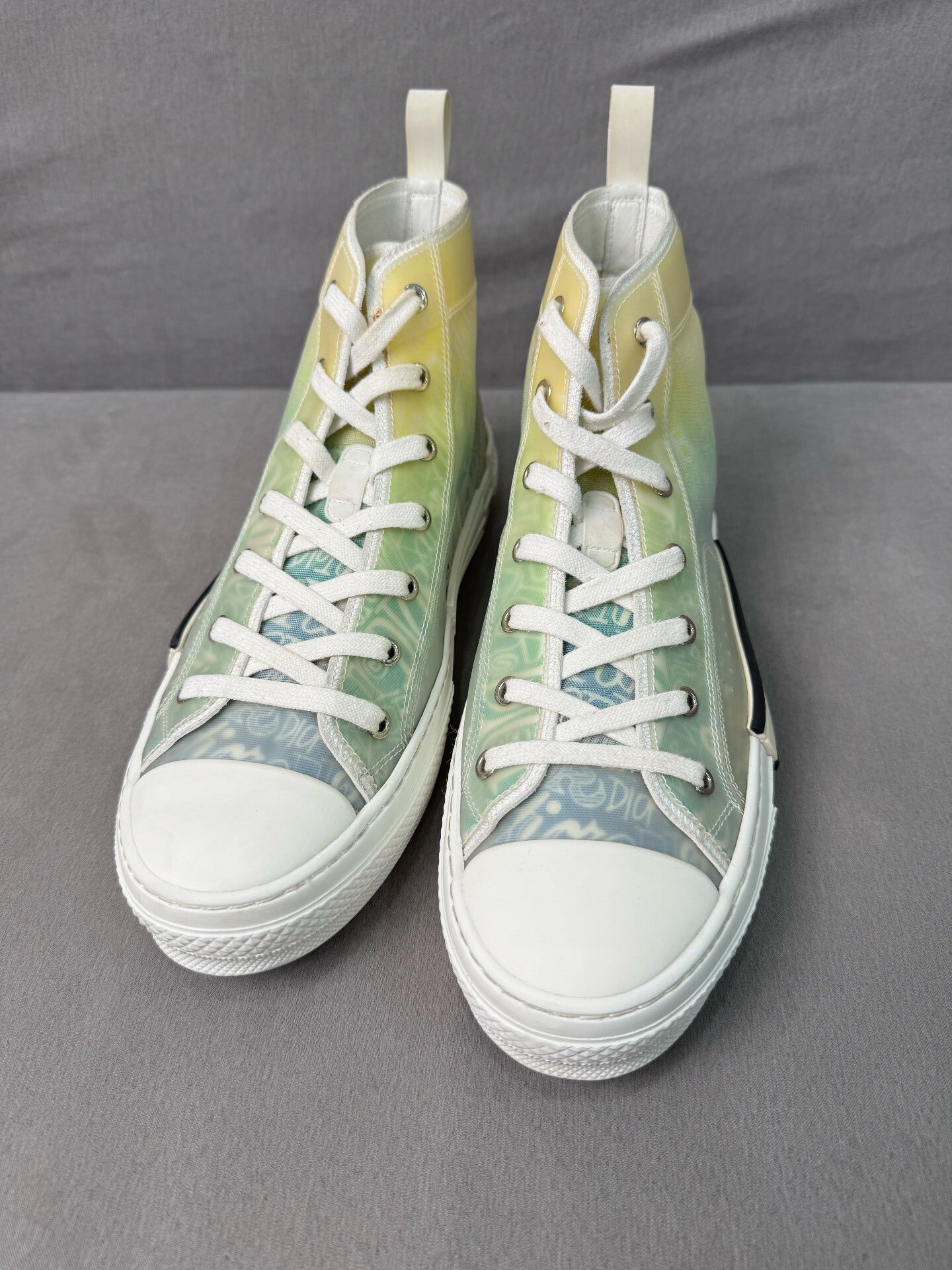dior b23 stussy high-top sneakers size 42
