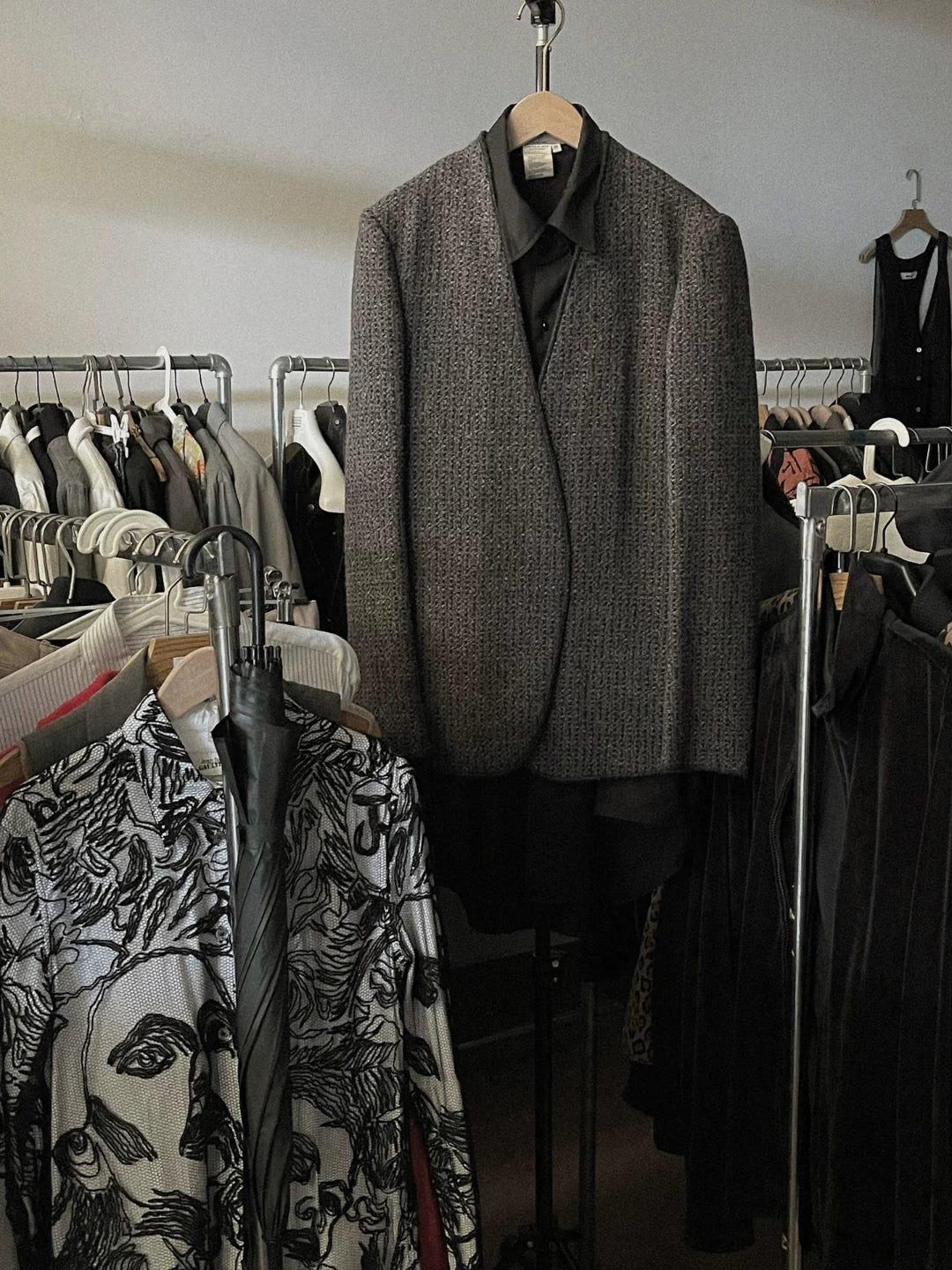 Maison Martin Margiela Neckless Suit Jacket