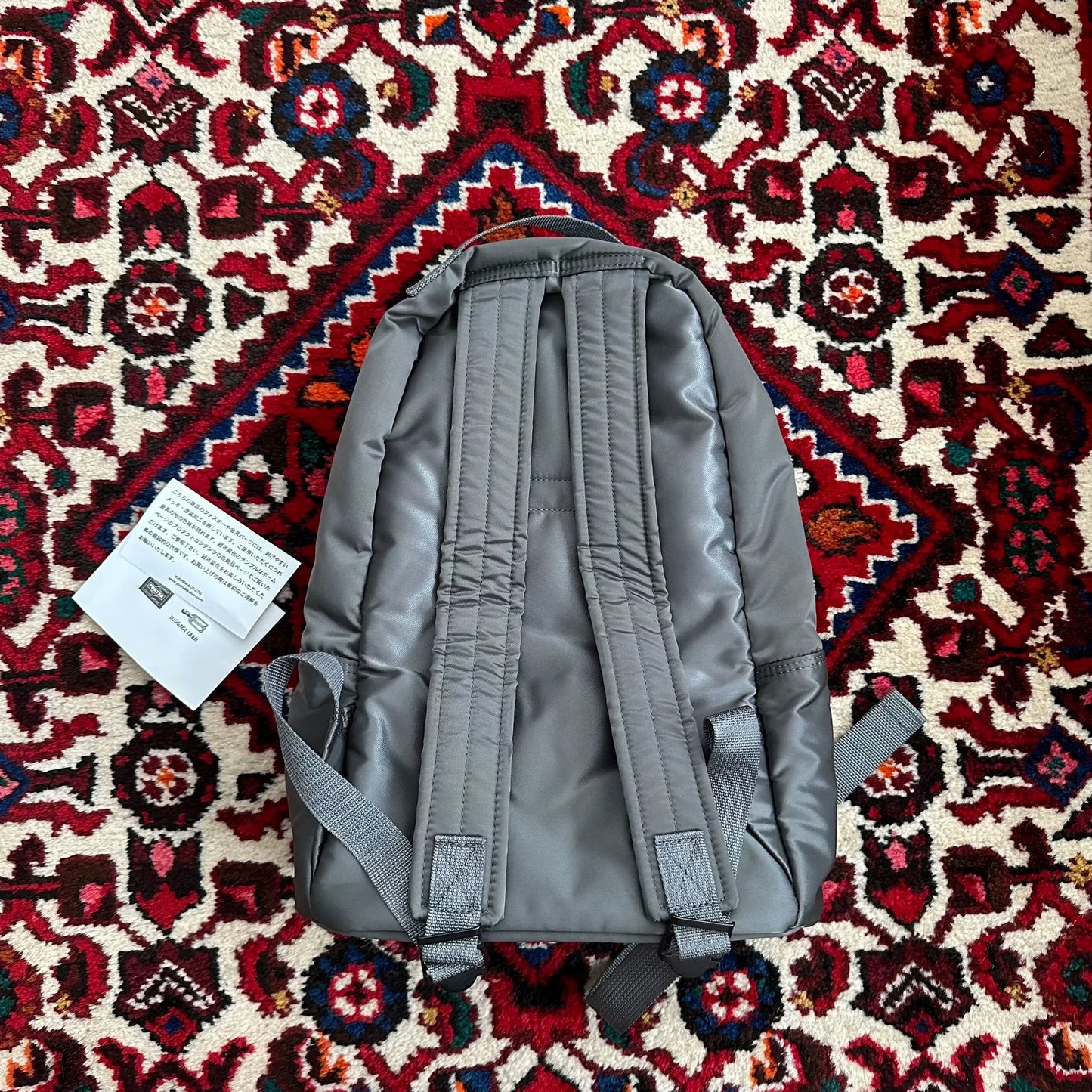 porter tanker daypack backpack in gray