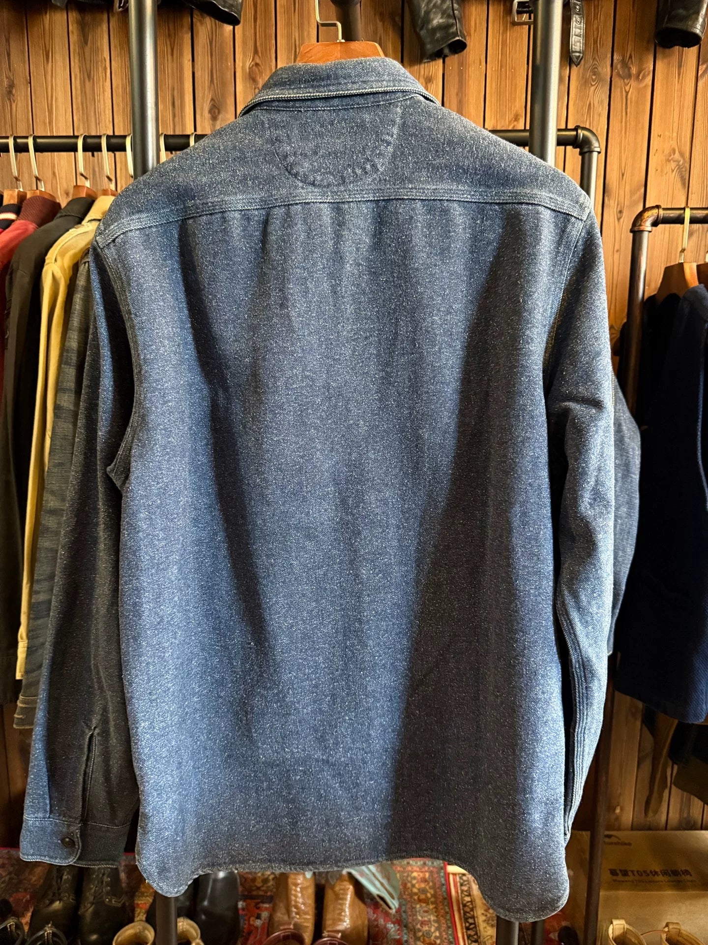 RRL Vintage Snow Wash Denim Shirt