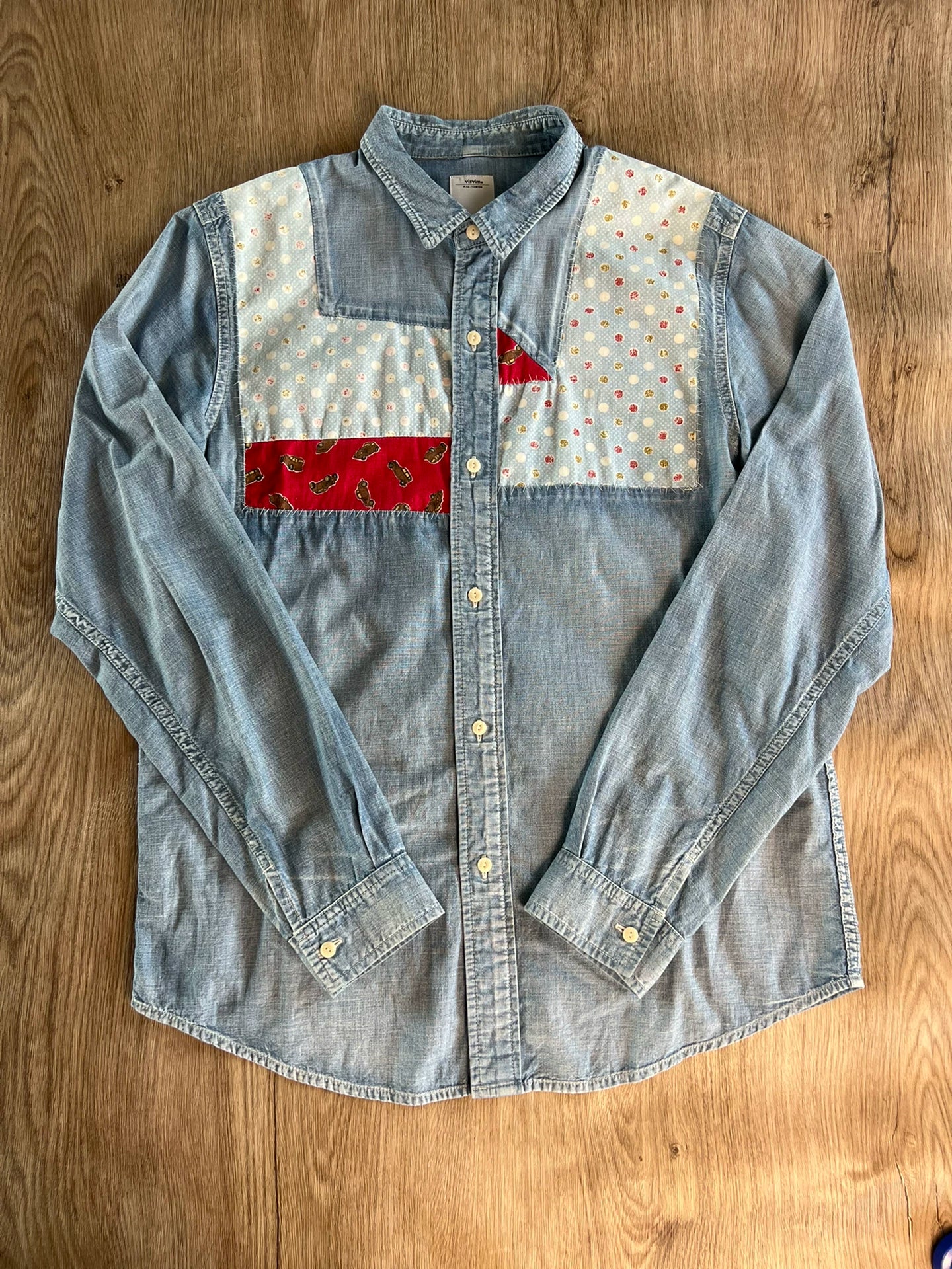 visvim Granger Light Blue Denim Shirt