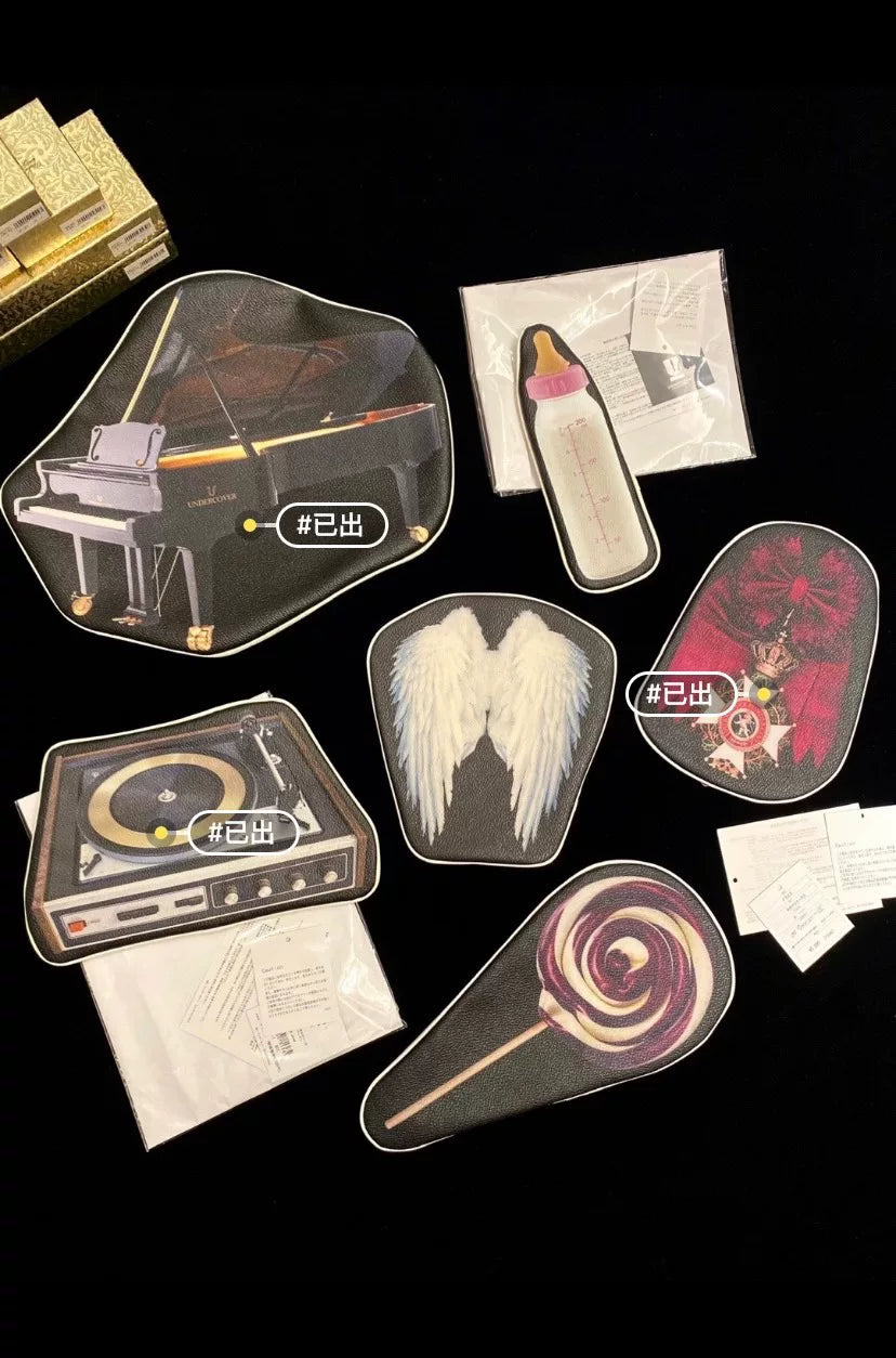 Undercover Angel Vintage Clock Pouch