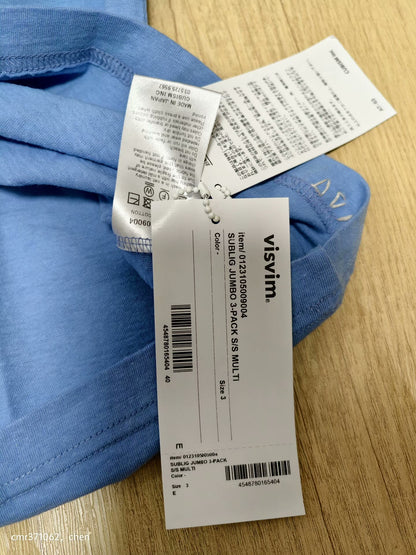 VISVIM 23SS SUBLIG JUMBO TEE