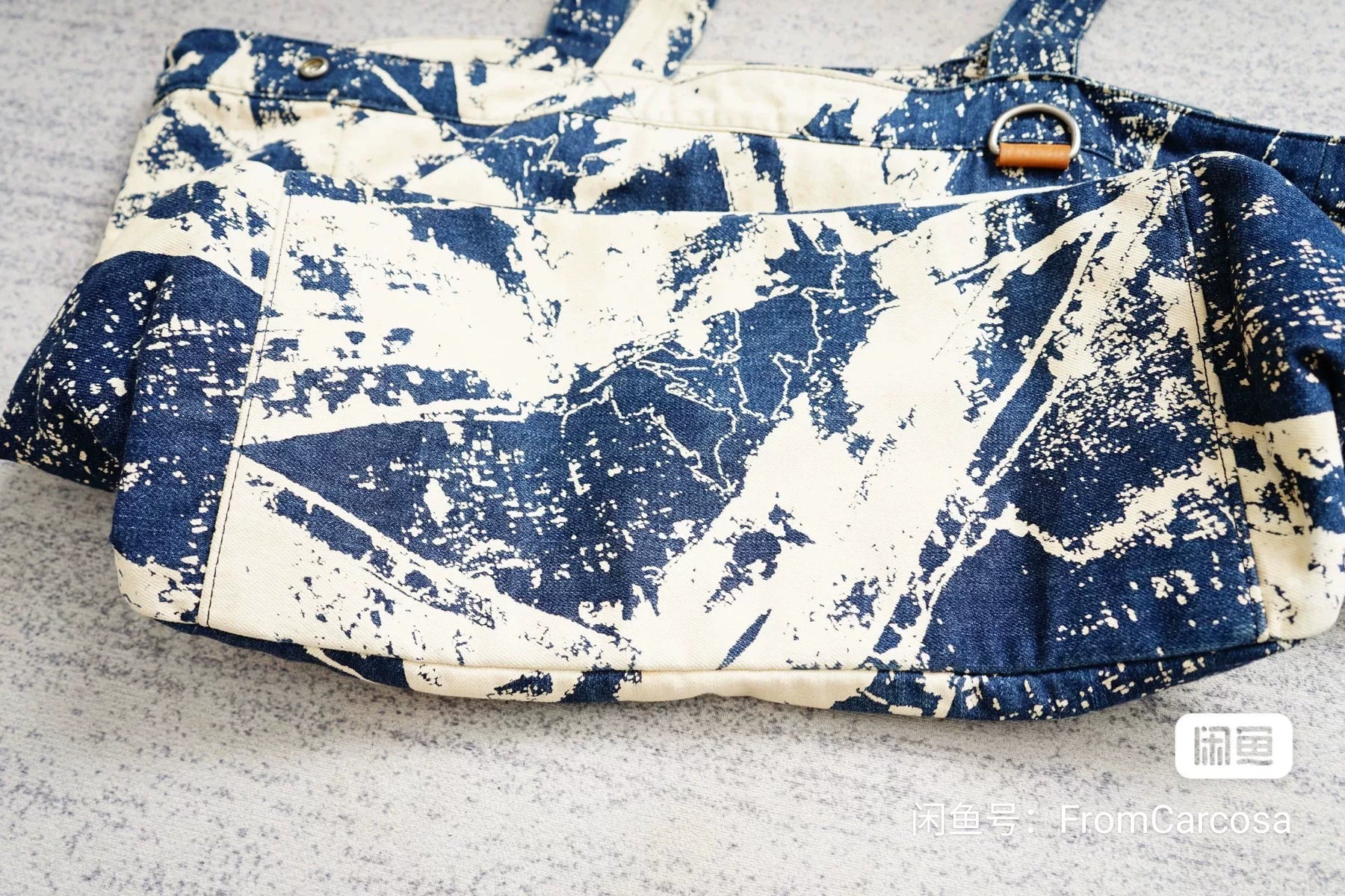 Vivienne Westwood Tie-Dye Canvas Tote