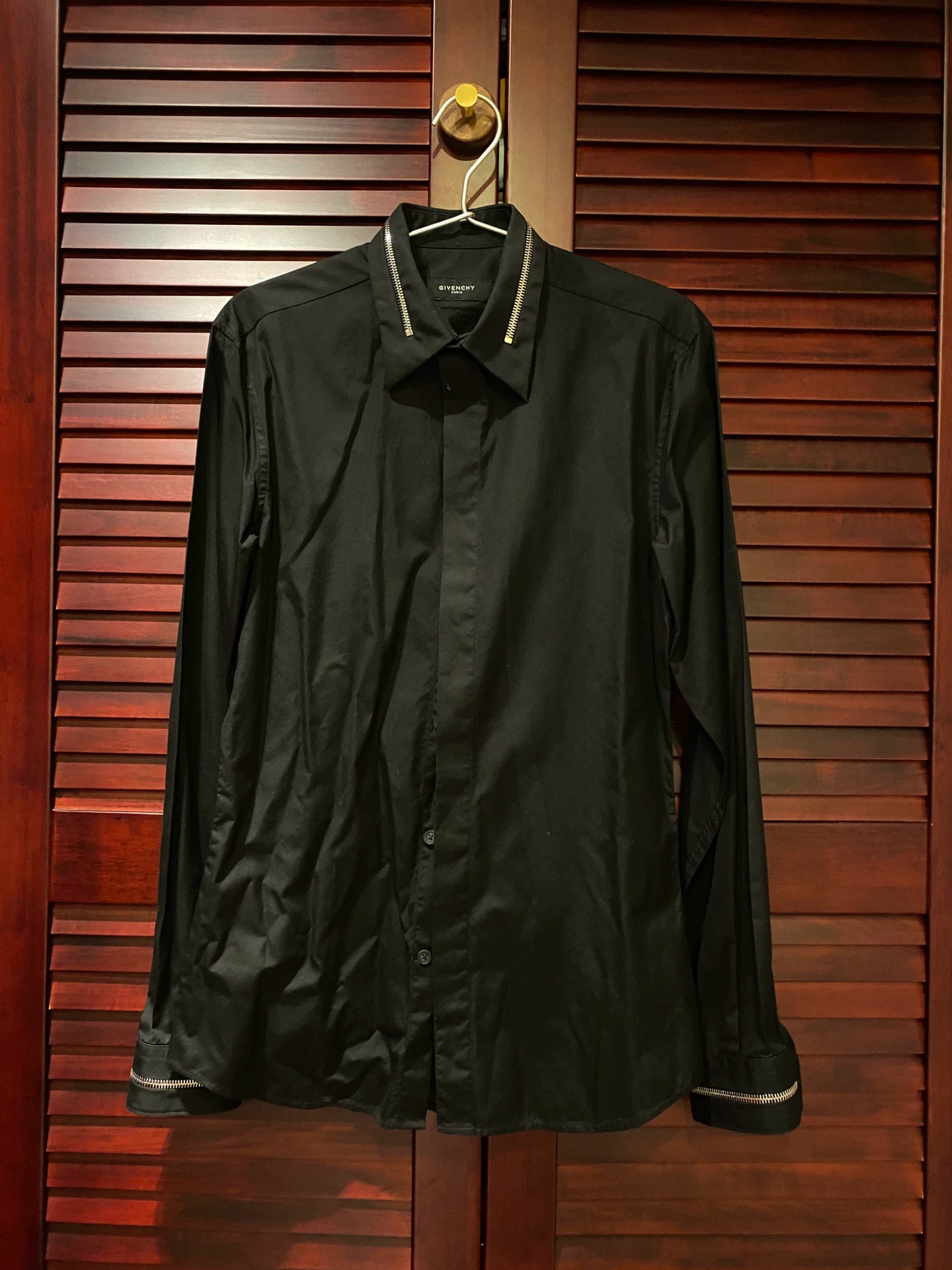 Givenchy Black Men's Shirt Size 37