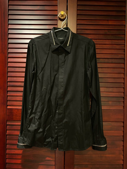 Givenchy Black Men's Shirt Size 37