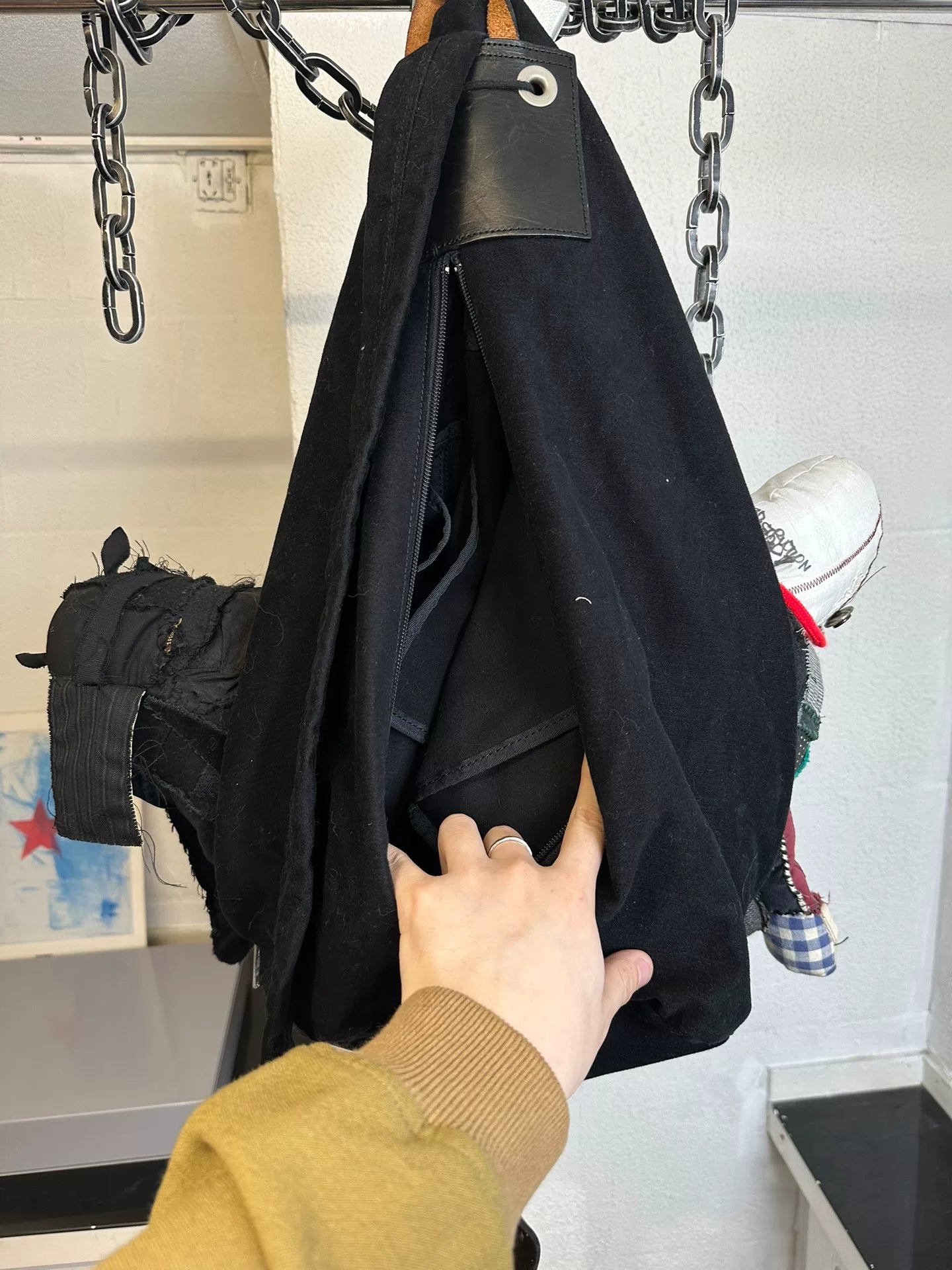 Yohji Yamamoto Y's Multi-Zip Bag