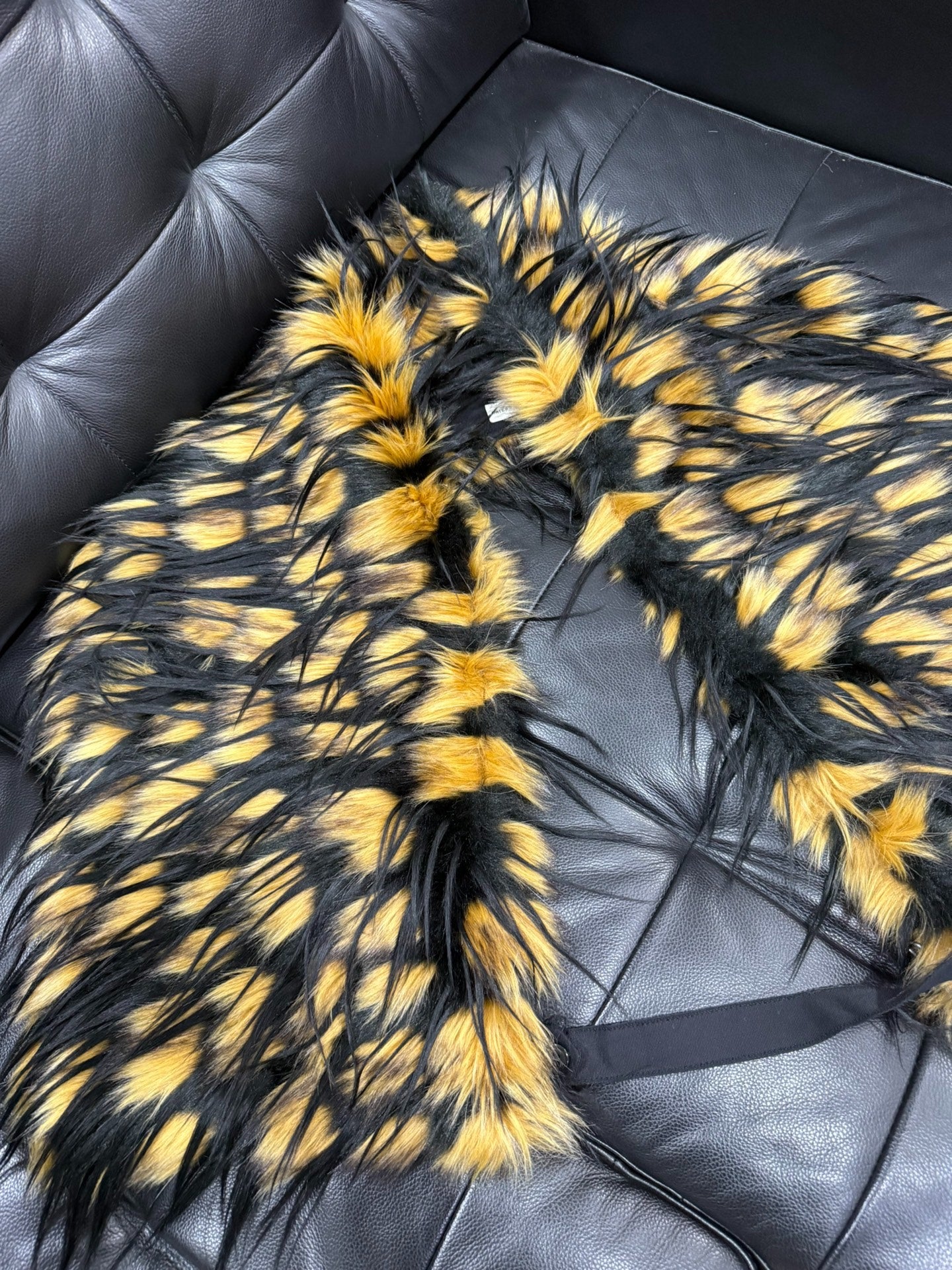 Dries van Noten Highlighted Fur Vest