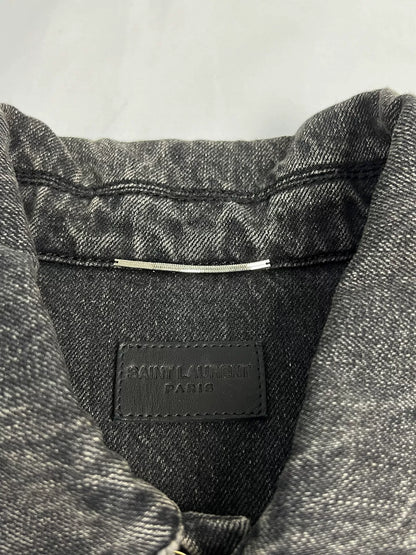 Saint Laurent FW21 Coconut Tree Denim Jacket
