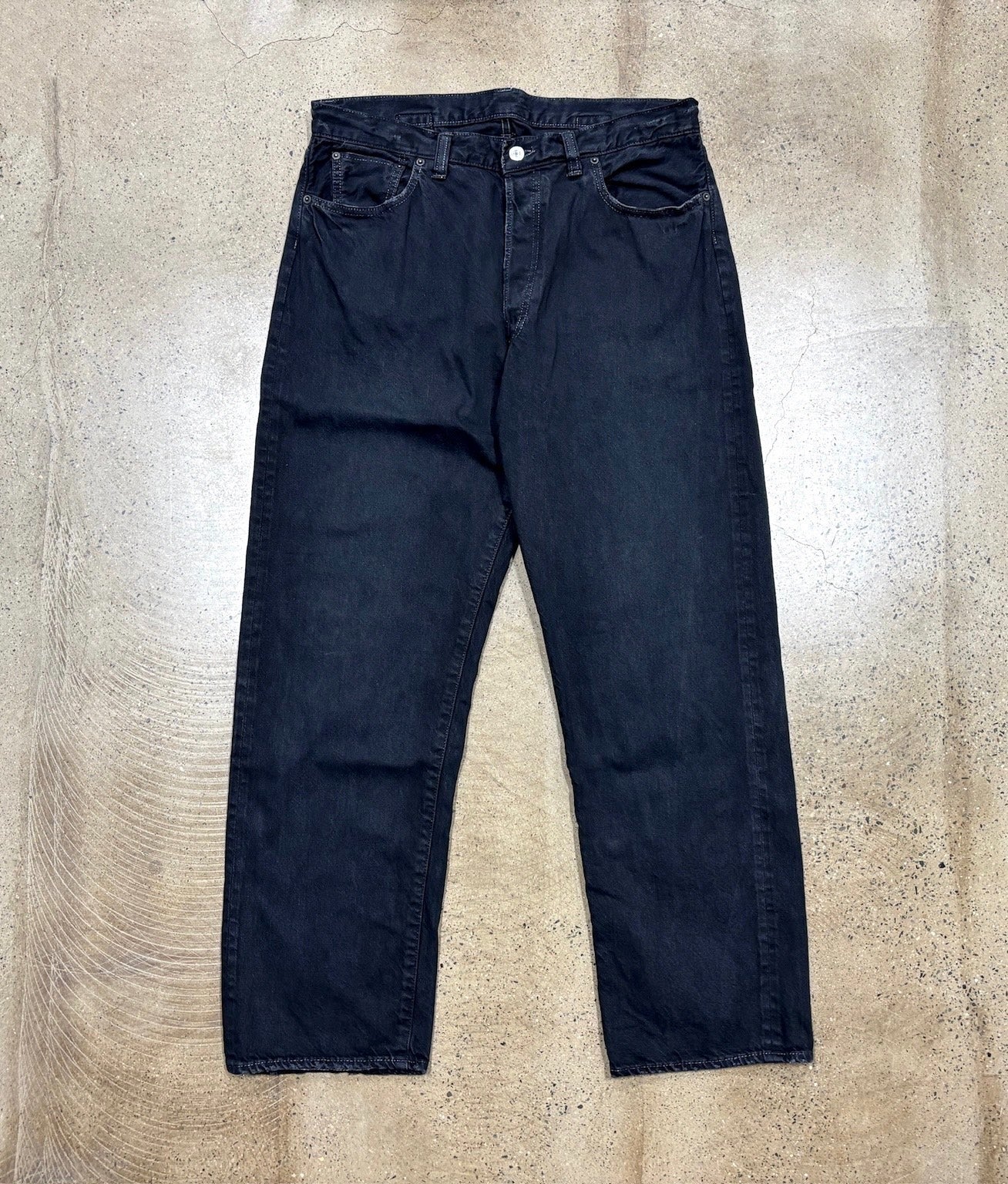A.presse 25ss Washed Wide Denim Pants