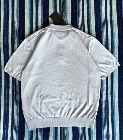 Needles Short-Sleeve Polo Sweater