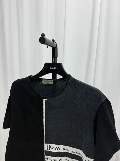 Yohji Yamamoto White Character Tee