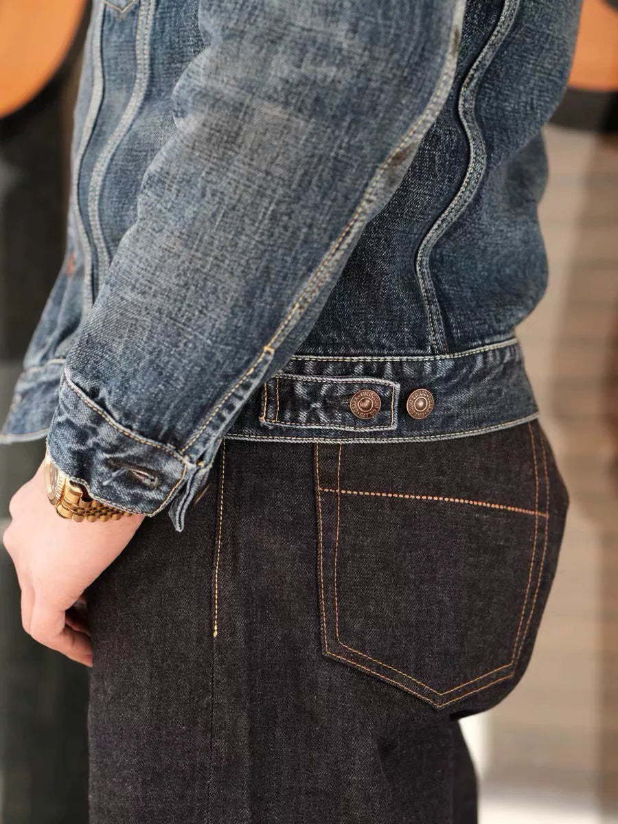 FULLCOUNT 3rd Gen 15.5oz Distressed Denim Jacket