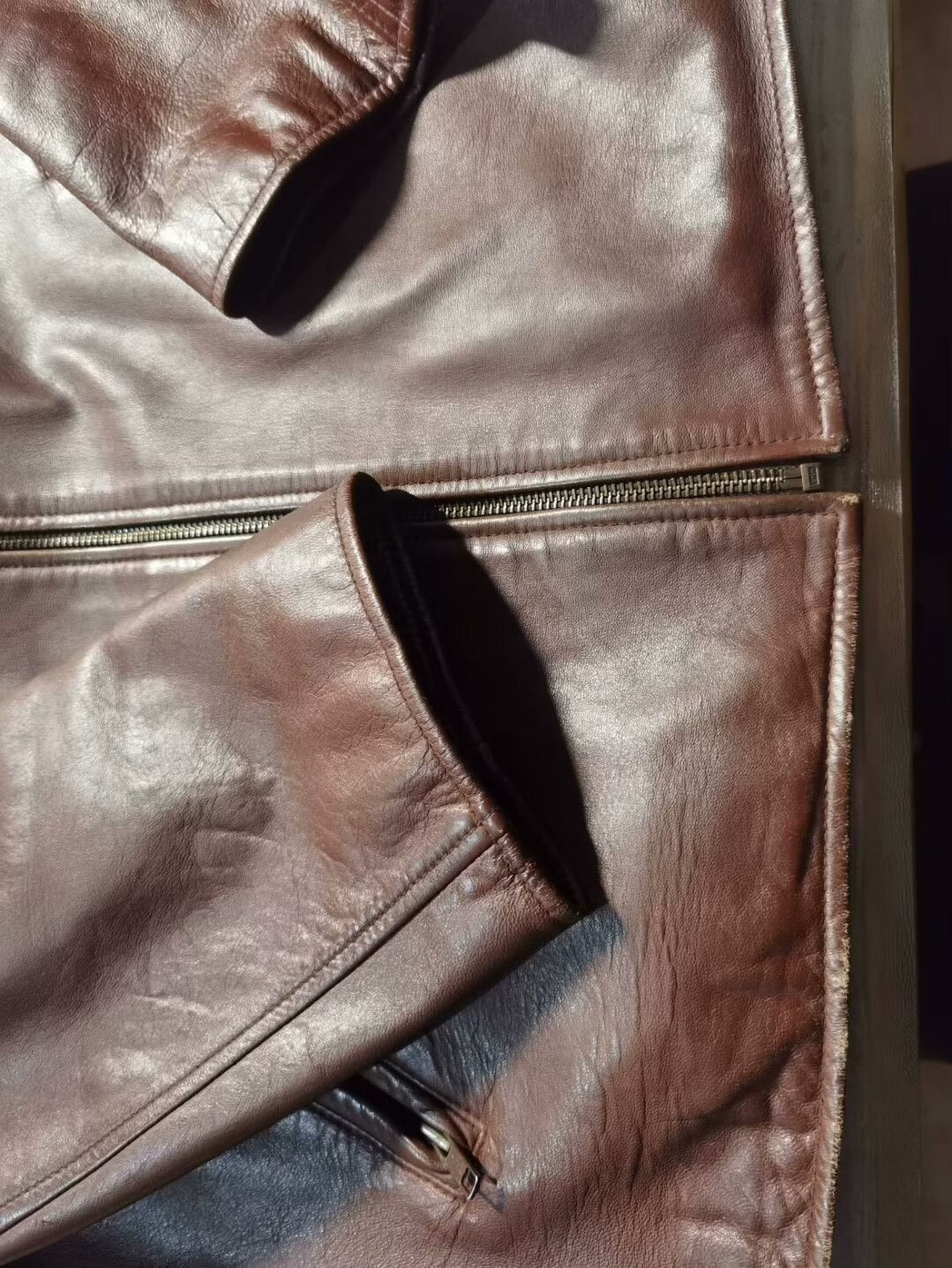 RRL Ralph Lauren Lambskin Motorcycle Jacket