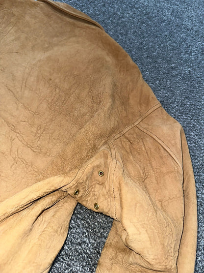 visvim munro sheepskin leather jacket