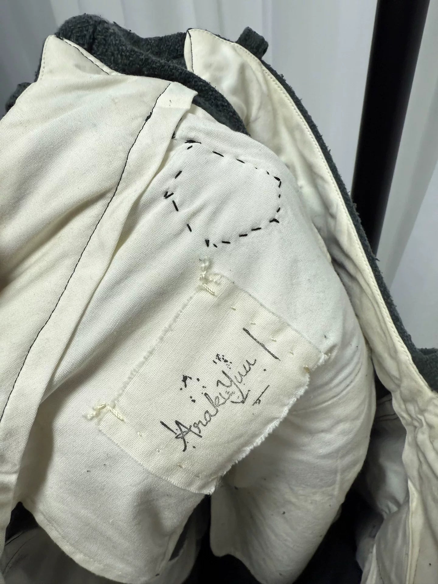 100% Silk Waist Trousers by Araki Yuu