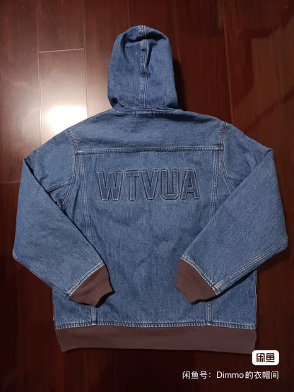 WTAPS 18AW VICE Denim Quilted Jacket