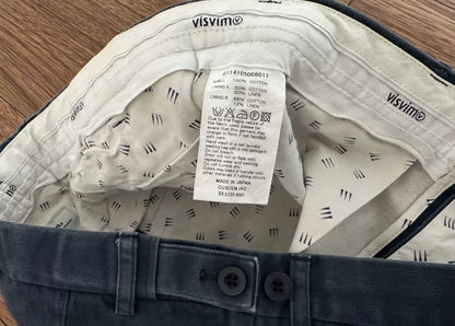 visvim pastoral navy casual shorts