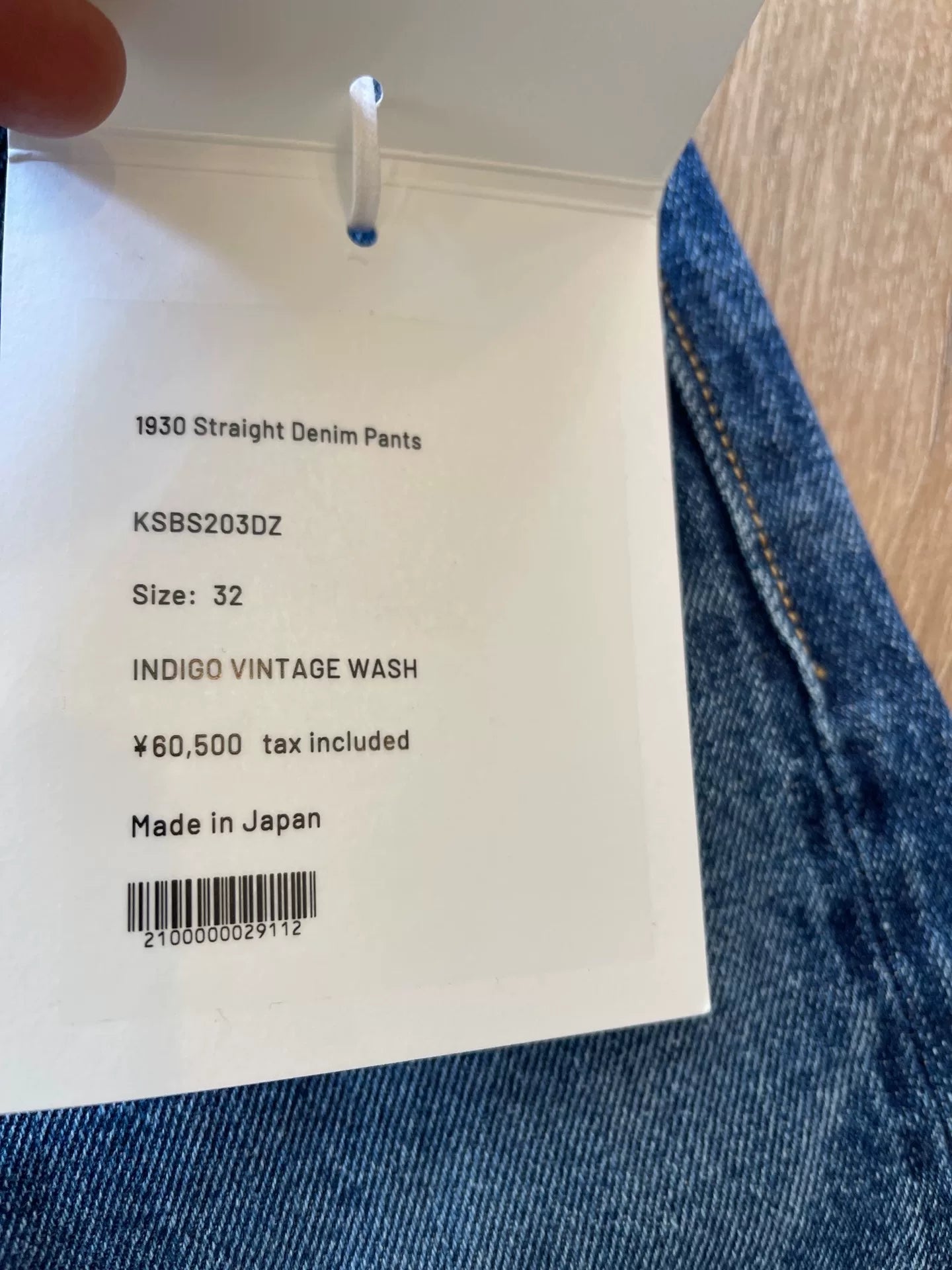 KAPTAIN SUNSHINE 1930 Straight Denim