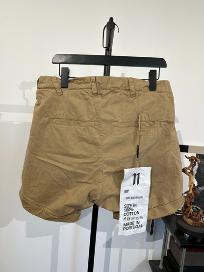 Boris Bidjan Saberi 11by bbs P5 Beige Twill Shorts