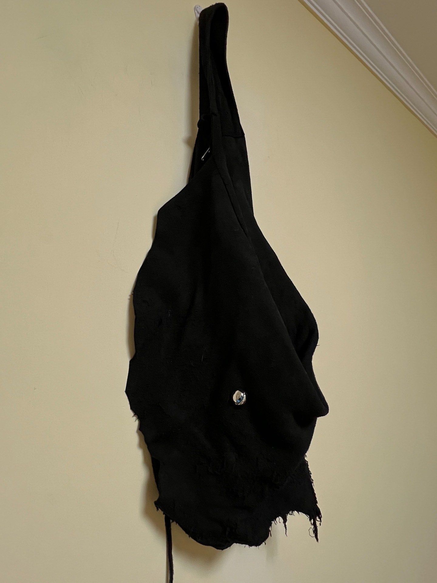 UNDERCOVER Jun Takahashi Black Suede Deer Bag
