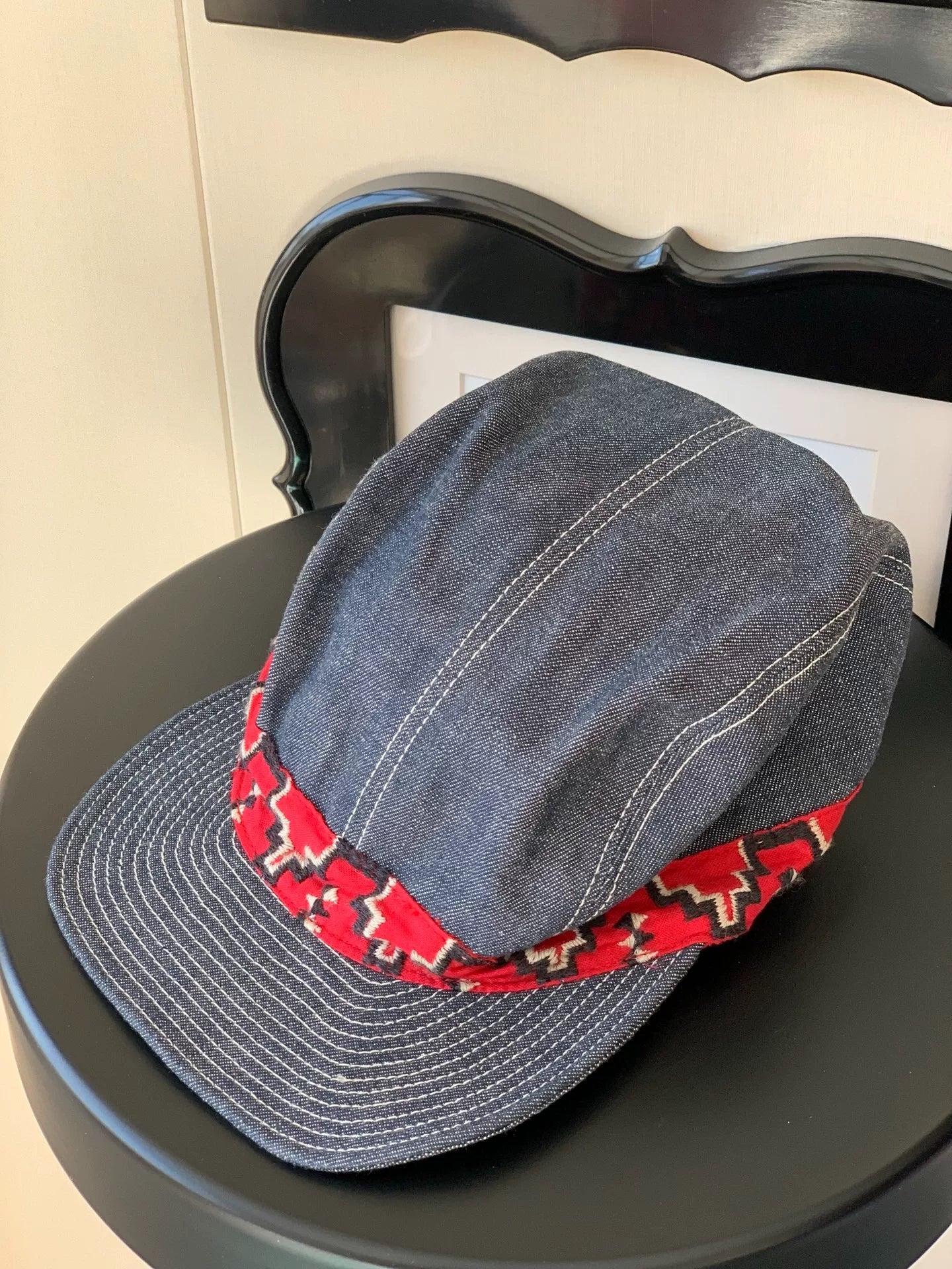 Kapital Denim Newsboy Cap