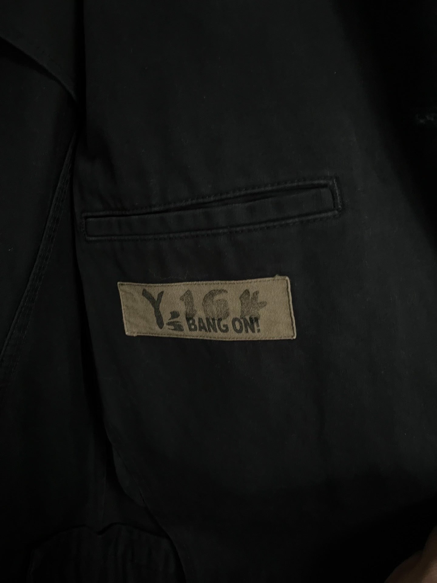 Yohji Yamamoto YS BANG ON Double Layer Jacket