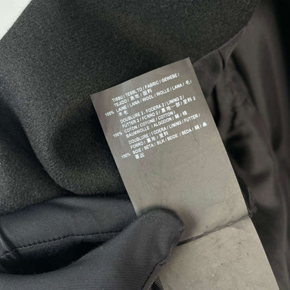 Saint Laurent Black Wool/Silk Blazer