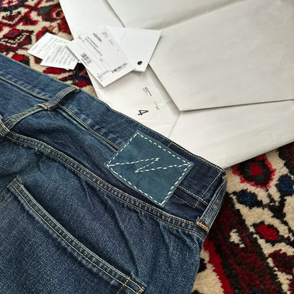 visvim dry wash denim pants size 2