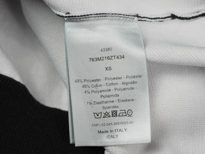 dior red black color block jacket XS