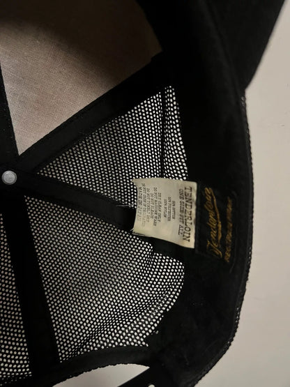 original trucker cap with oval patch