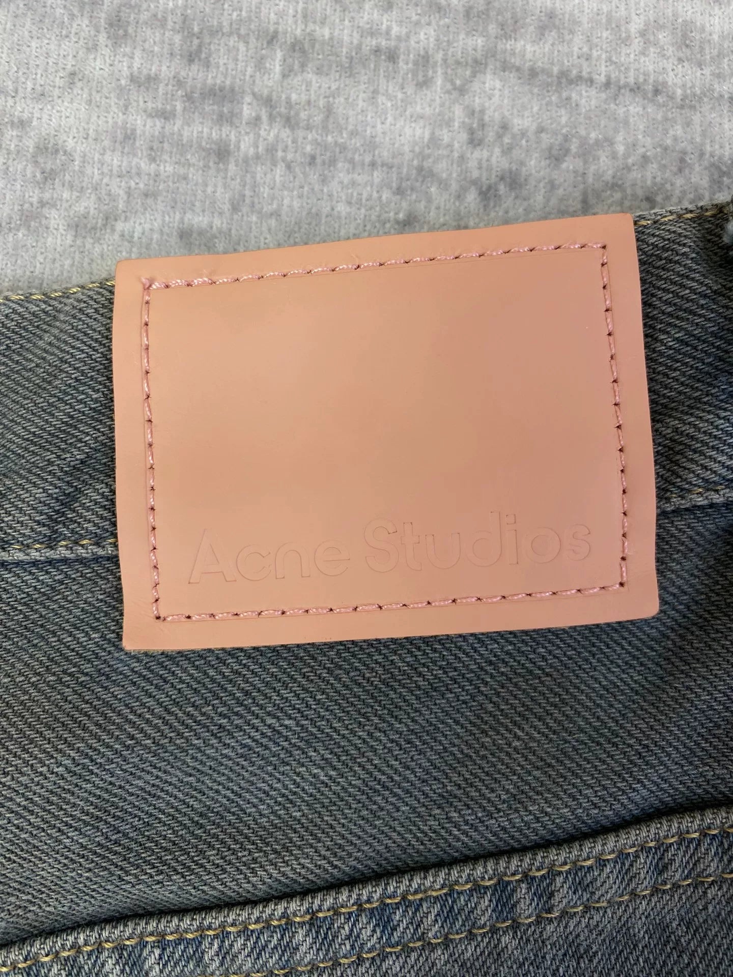 acne studios baggy wide-leg jeans 2022