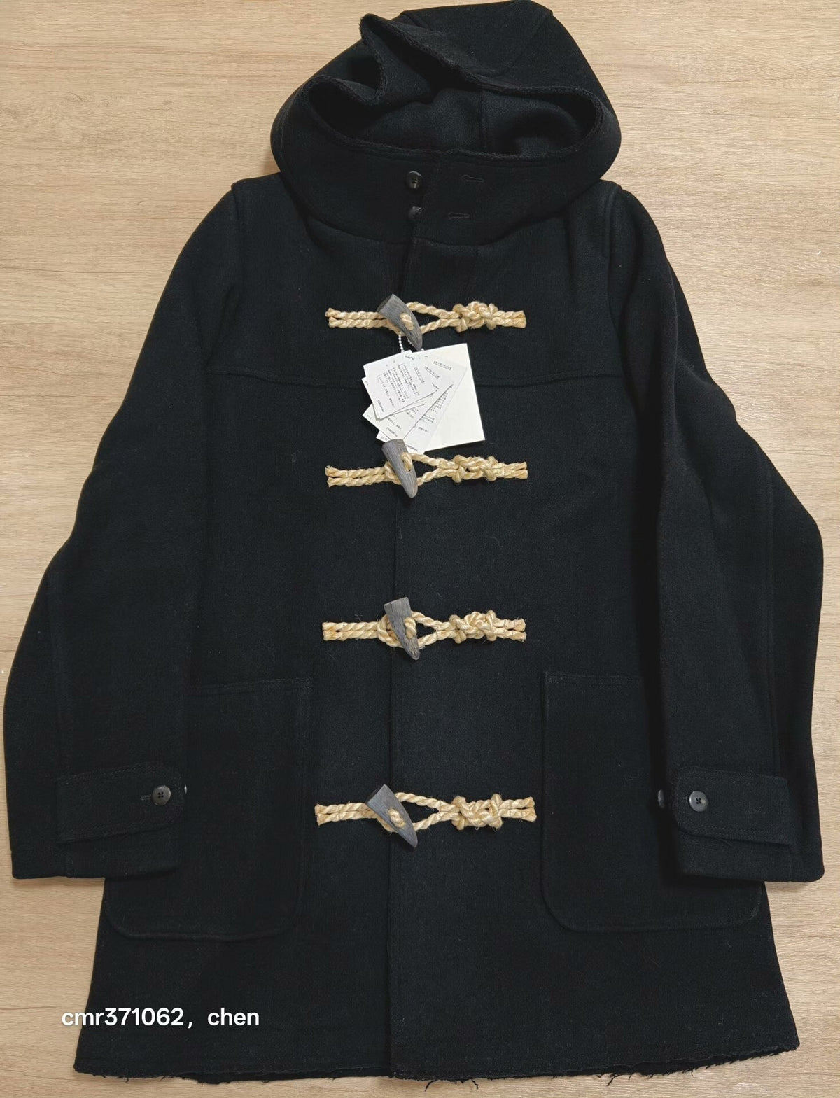 visvim 15AW Commodore Melton Wool Coat