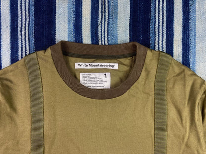 white mountaineering hunting pocket sweatshirt