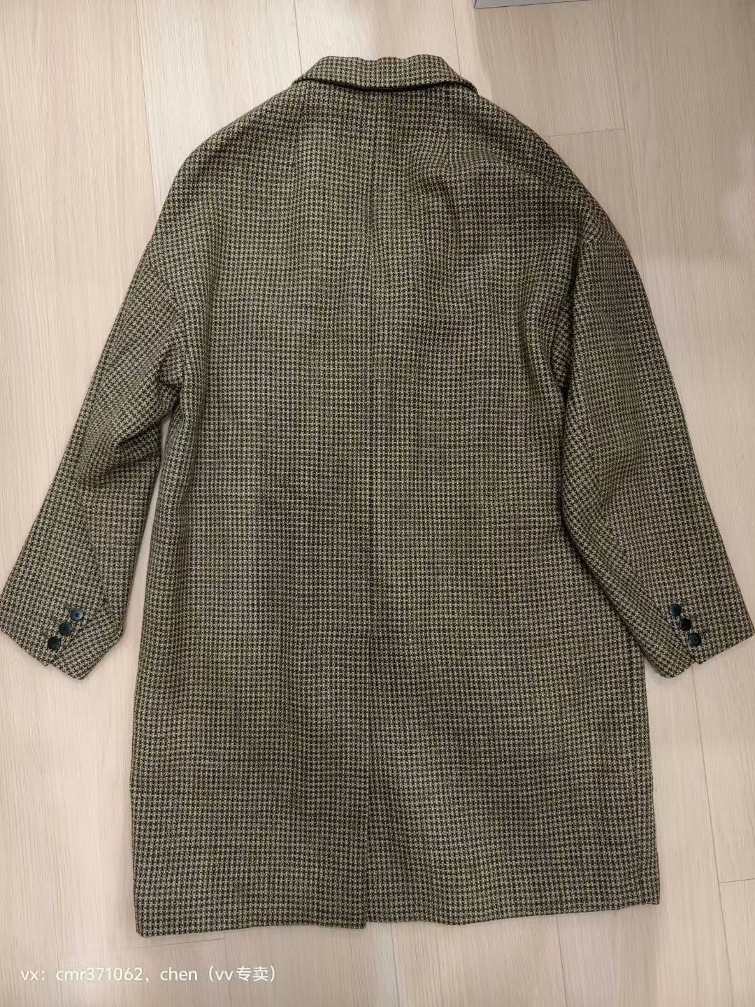 VISVIM 21AW HAMMONS COAT TWEED