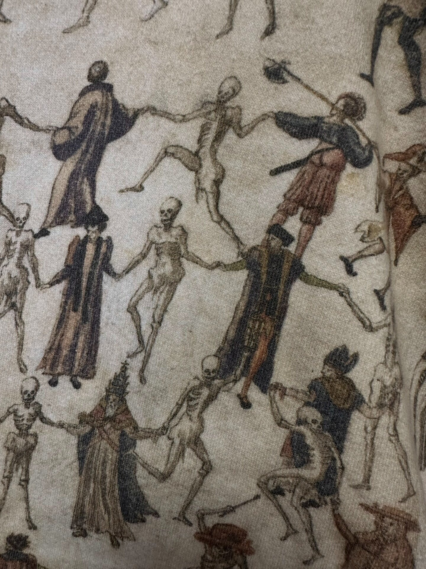 skeleton dance sweatshirt from undercover 2017