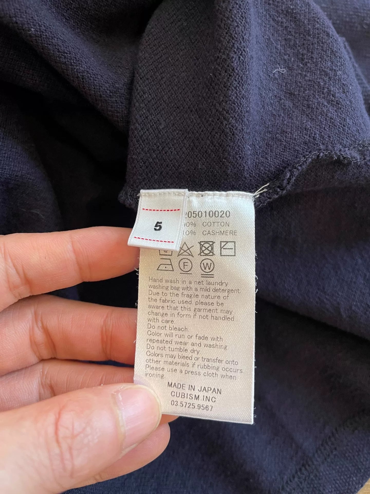 VISVIM WELLER L/S Solid Polo