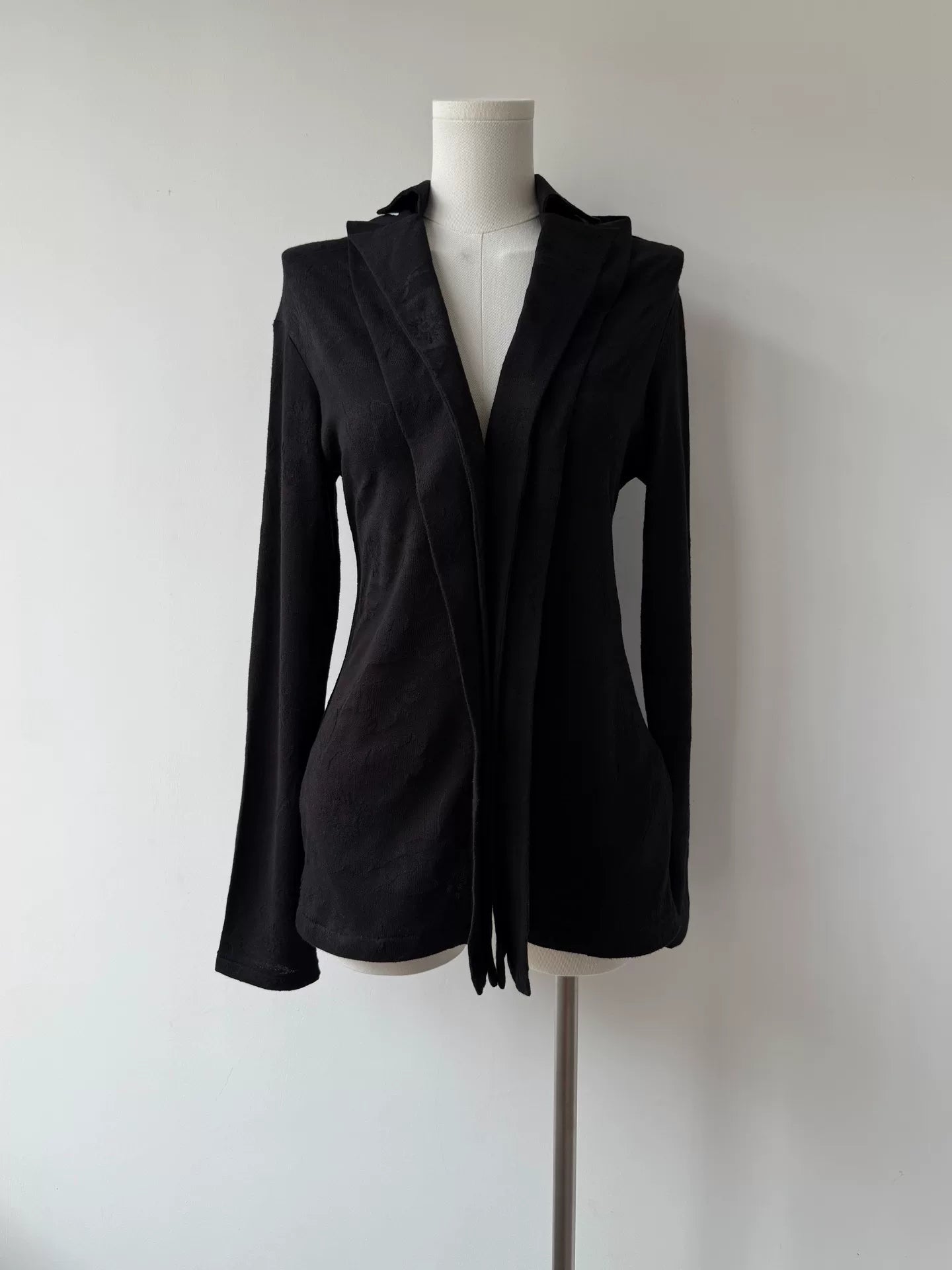 Yohji Yamamoto Unique Open Cardigan Jacket