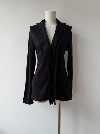 Yohji Yamamoto Unique Open Cardigan Jacket
