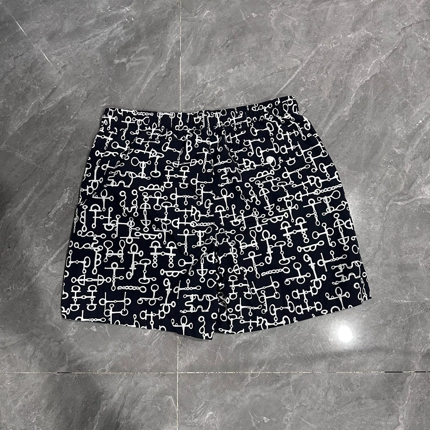 Hermes Beach Sport Shorts in Indigo