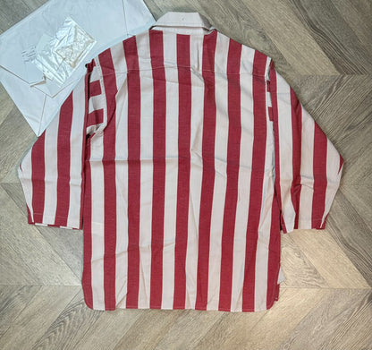 visvim dead-ball era stripe shirt