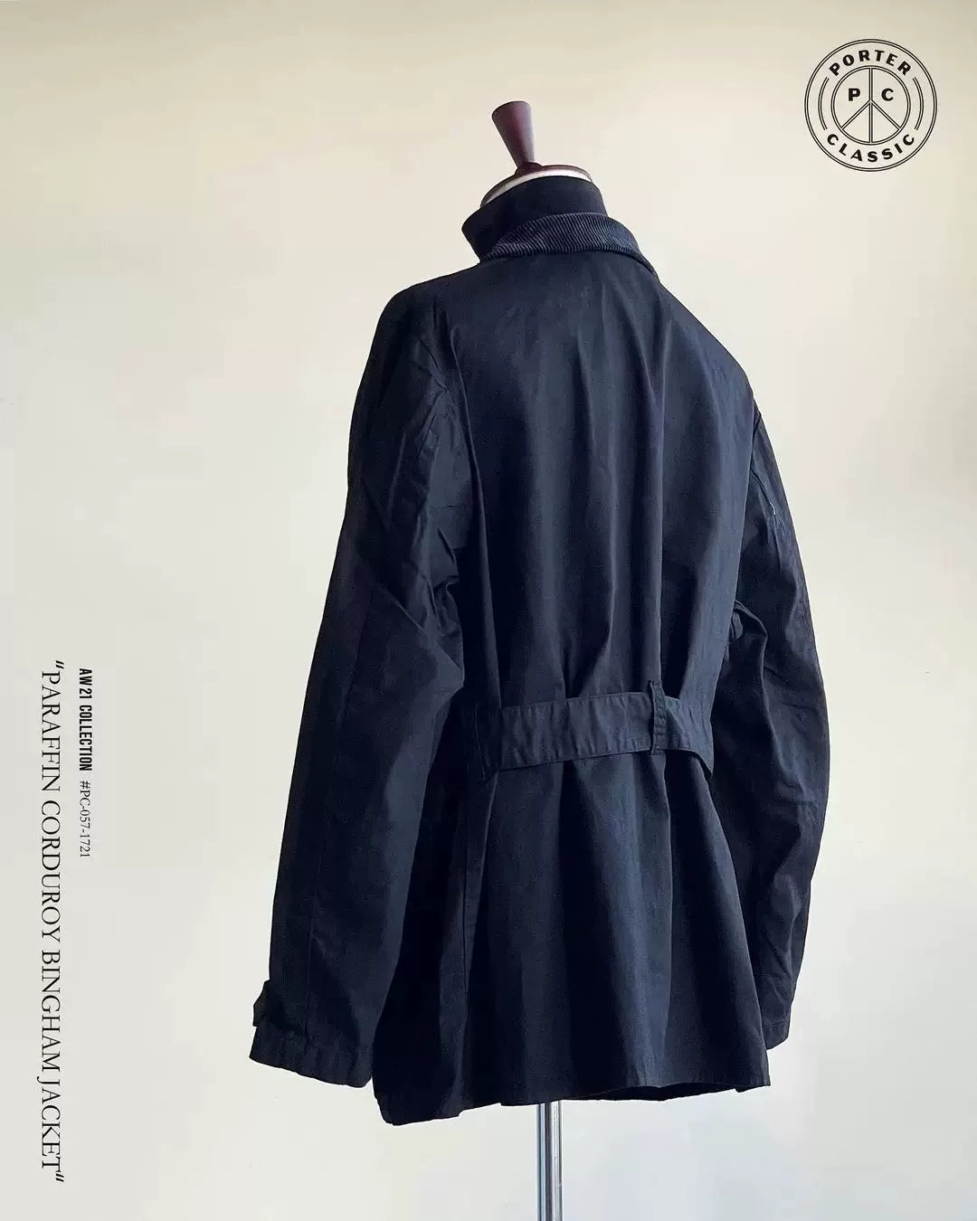 PORTER CLASSIC Paraffin Corduroy Jacket
