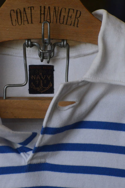 Kapital Horizontal Stripe Short Sleeve Polo