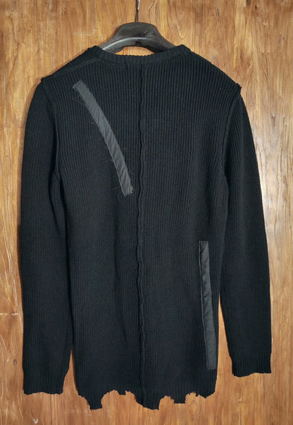 YUKIO MISHIMA Black Knit Sweater