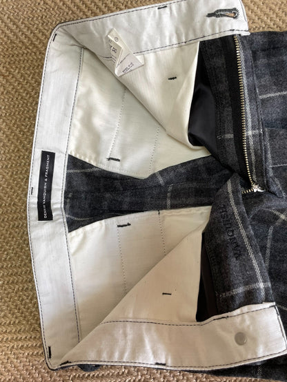 Denim by Vanquish & Fragment Wool Lightning Check Pants