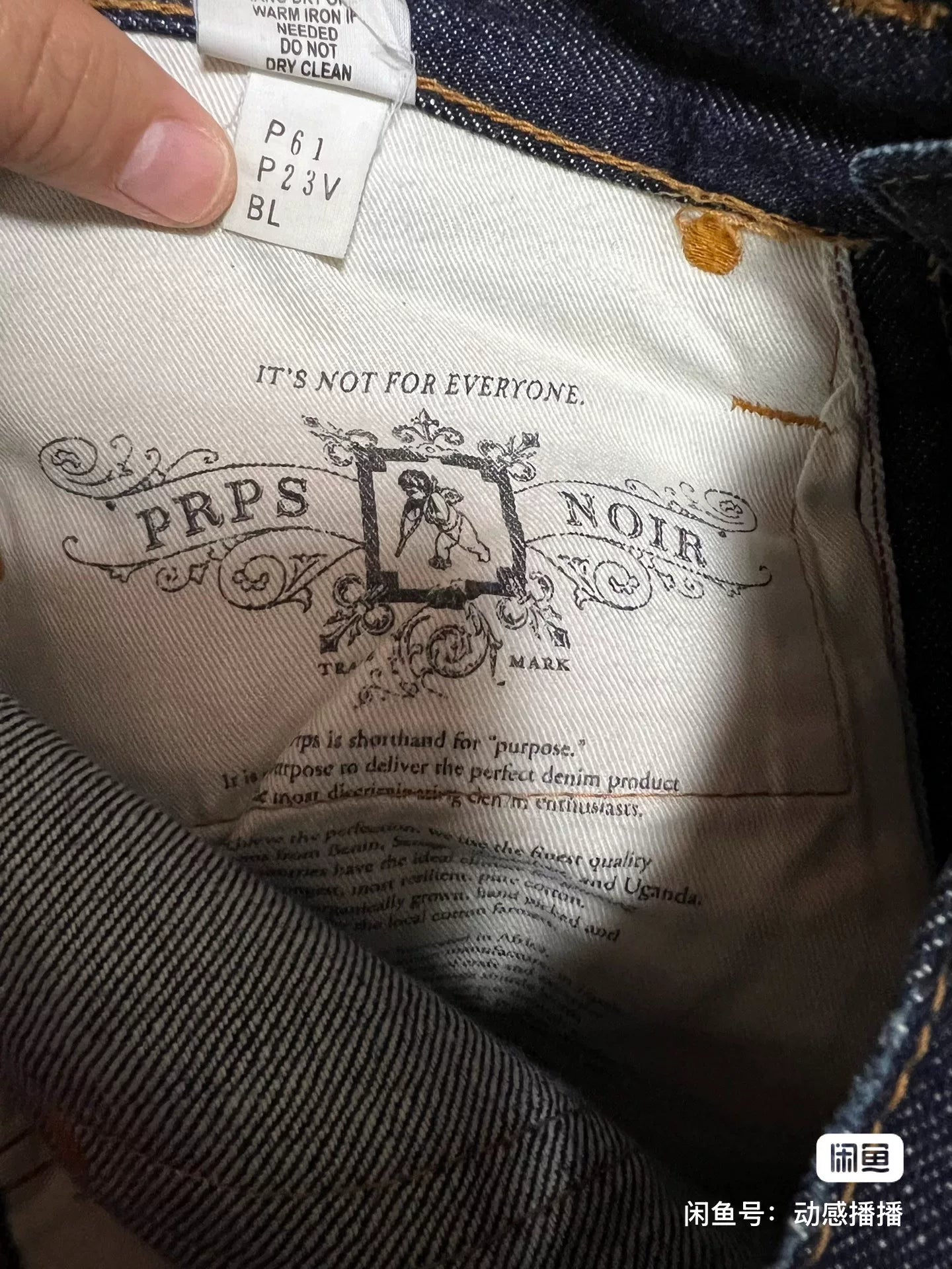 PRPS Noir Limited Edition Men's Straight Jeans