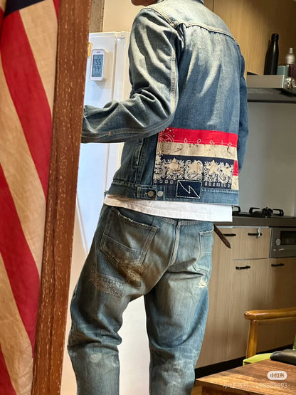 Visvim 101JKT ICT Flag Denim Jacket