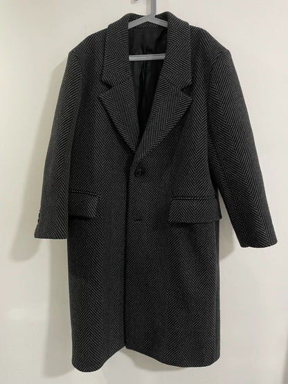 AMI Paris Oversized Wool Coat Size 52