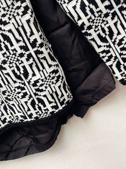 Comme des Garcons Homme Plus Black White Sweater